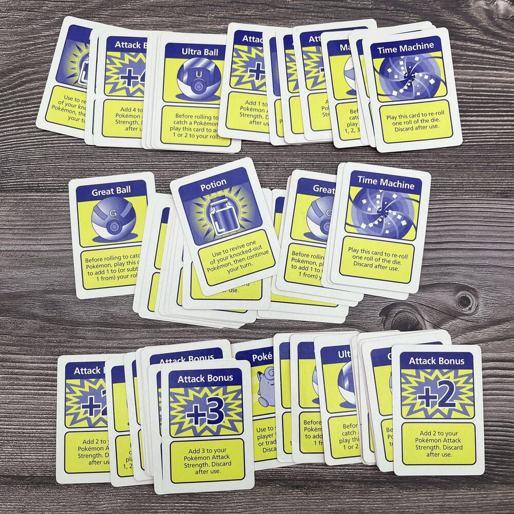 Pokemon Master Trainer (54) event cards replacement part